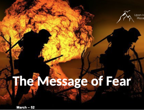 The message of fear