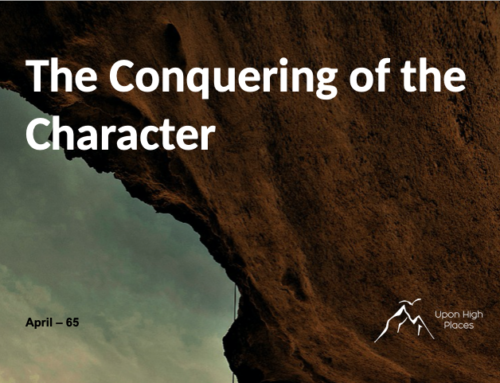 The conquering of the character